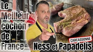 Miniature : Le meilleur cochon de France, c'est chez Ness et Papadelis à Carcassonne