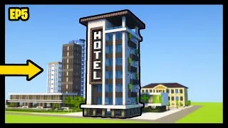 Miniature : Comment Faire une VILLE sur MINECRAFT en 2026 (Guide complet) - EP 5 (Un Hotel)