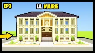 Miniature : Comment Faire une VILLE sur MINECRAFT en 2026 (Guide complet) - EP 3 (La mairie)