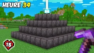 Miniature : J'ai farmé la BALISE en NETHERITE en 36 HEURES sur Minecraft Hardcore