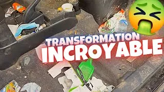 Miniature : NETTOYAGE D'UNE VOITURE TRÈS SALE - LAVAGE INTÉRIEUR