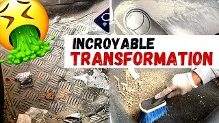Miniature : NETTOYAGE INTÉRIEUR D'UNE VOITURE EXTRÊMEMENT SALE