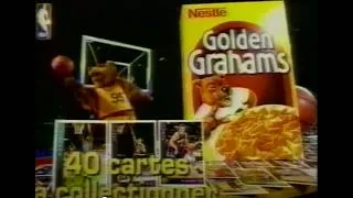 Miniature : Publicité GOLDEN GRAHAMS - Cadeaux Cartes NBA Upper Deck 1993