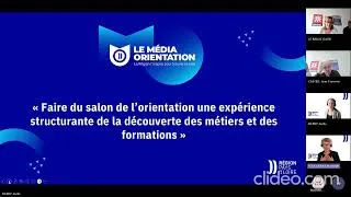 Miniature : Web. Orient. 13 : Faire du salon de l’orientation une exp. structurante de la découverte des méti...
