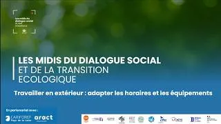 Miniature : Travailler en extérieur : adapter les horaires et les équipements
