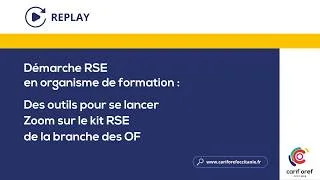 Miniature : Démarche RSE en organisme de formation : des outils pour se lancer