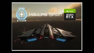 Miniature : STAR CITIZEN - le routier de l'espace - mission cargo en C1 Spirit
