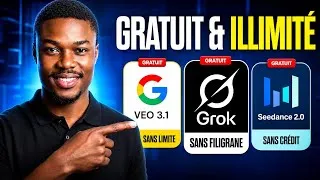 Miniature : Créer des Vidéos AI GRATUIT ET ILLIMITÉE  avec Grok AI, Veo 3.1,  Seedance 2.0