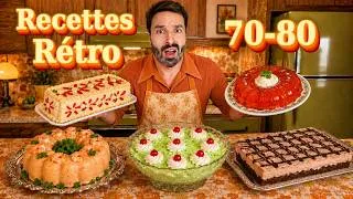 Miniature : Je teste des RECETTES RÉTRO des années 70-80