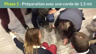 Miniature : 🎲 “Le jeu de la Corde” pour apprendre à travailler en équipe