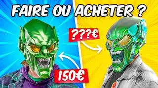Miniature : J’ai fabriqué mon propre casque du Bouffon Vert… devine combien ça m’a coûté ! 😱