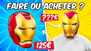 Miniature : Comment fabriquer un casque d’IRON MAN en Impression 3D🔥
