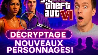 Miniature : Trailer 2 GTA 6 Décrypté : Qui sont VRAIMENT les Nouveaux Personnages ?