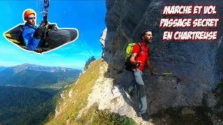 Miniature : Passage secret en chartreuse : marche et vol parapente