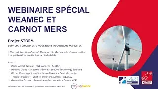 Miniature : Webinaire spécial WEAMEC et Carnot MERS - projet STORM
