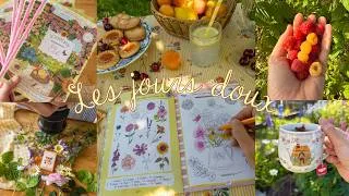Miniature : VLOG 87 - Les coulisses de mon cahier de jeux d'été 🌞 + jardin de  fin de printemps 🌼