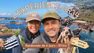 Miniature : 🥾 VLOG 86 🥾 Marcher pour déconnecter : 6 jours sur le GR34 en Bretagne !