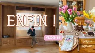 Miniature : Je l’attendais depuis des semaines… il est là ! + table de Pâques 🌸 VLOG 85