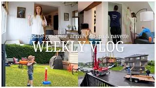Miniature : Navette fluviale, réception du spa, suivi et update de grossesse, montage de meubles | Carole Anne B