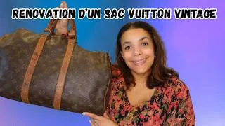 Miniature : Rénovation d'un Keepall 45 en toile enduite et cuir - Louis Vuitton 