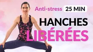 Miniature : Yoga anti-stress débutant • Hanches libérées (25 min)