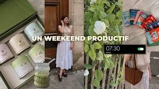Miniature : Vlog productif ✨ Book Haul, makeup du moment, recette & shopping