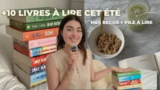 Miniature : +10 livres à lire cet été ☀️ Mes meilleures recommandations lecture !