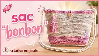 Miniature : 🍬 Tutoriel Sac "Bonbon" au Crochet 🍬