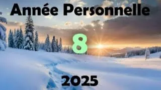 Miniature : Numérologie & Prédictions 2025 🎉Année personnelle 8️⃣🔮