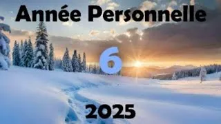 Miniature : Numérologie & Prédictions 2025 🎉Année personnelle 6️⃣🔮