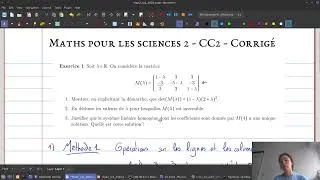 Miniature : MPS2 -  CC2 2026 - Exercice 1