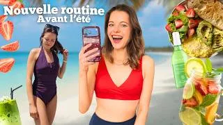 Miniature : 🌞Ma nouvelle routine Healthy Girl de l'été | Sport, alimentation équilibrée, bien-être & glow up ✨