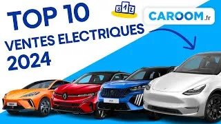 Miniature : TOP 10 : MEILLEURES VENTES DE VOITURES ÉLECTRIQUES EN 2024 !