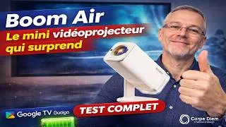 Miniature : Boom Air : le mini vidéoprojecteur qui nous a vraiment surpris