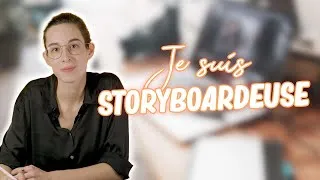 Miniature : J’imagine et je crée les scénarios des films d’animation (je suis storyboardeuse)