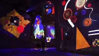 Miniature : Exposition Kandinsky, L'odyssée de l'Abstrait aux Carrières des Lumières