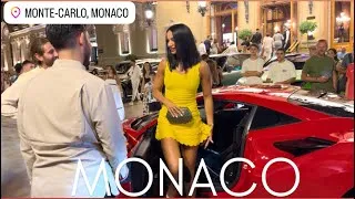 Miniature : MONACO AT NIGHT WHERE BILLIONAIRES COME TO PLAY💃🥂LAFFITE LM1, F80 #monaco #billionaire #supercars 