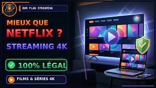 Miniature : Alternative à Netflix : cette plateforme légale propose du streaming 4K
