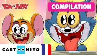 Miniature : Confrontations Tom et Jerry | Compilation déjantée et farfelue | Tom et Jerry | @CartoonitoFrance
