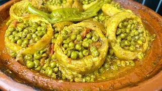 Miniature : 🔥 Le Meilleur Tajine Marocain aux Petits Pois et Artichauts | Recette Authentique 🇲🇦😋
