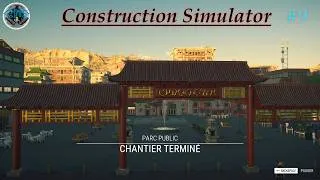 Miniature : Construction Simulator saison 2 #9 On fais un parc public