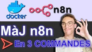 Miniature : Mettre à jour n8n sur Docker : la méthode EXPRESS (moins de 2 min)