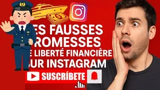 Miniature : 🎥 Titre : Les fausses promesses de liberté financière sur Instagram