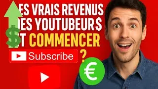 Miniature : 🎥 Les vrais revenus des Youtubeurs (et comment tu peux commencer)