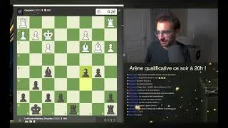 Miniature : Caspalov 1 mn 0/1 De l'excellente chaîne : Les Échecs Pépites