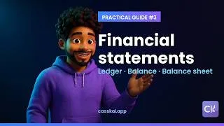 Miniature : Financial statements in CassKai: general ledger, trial balance & SYSCOHADA balance sheet