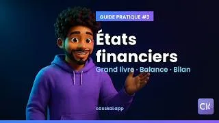 Miniature : États financiers dans CassKai : grand livre, balance et bilan SYSCOHADA