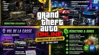 Miniature : 3 M !! BRAQUAGE BONUS, NOUVEAUTÉS, ITEMS RARES mais, PROMOS DU 30/07/2026 - GTA ONLINE 