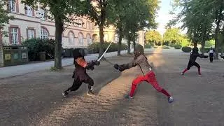 Miniature : Katana vs Longsword / Kenjutsu vs HEMA
