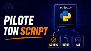 Miniature : Votre script Python est bon, mais inutilisable ? Il manque la configuration (#086)